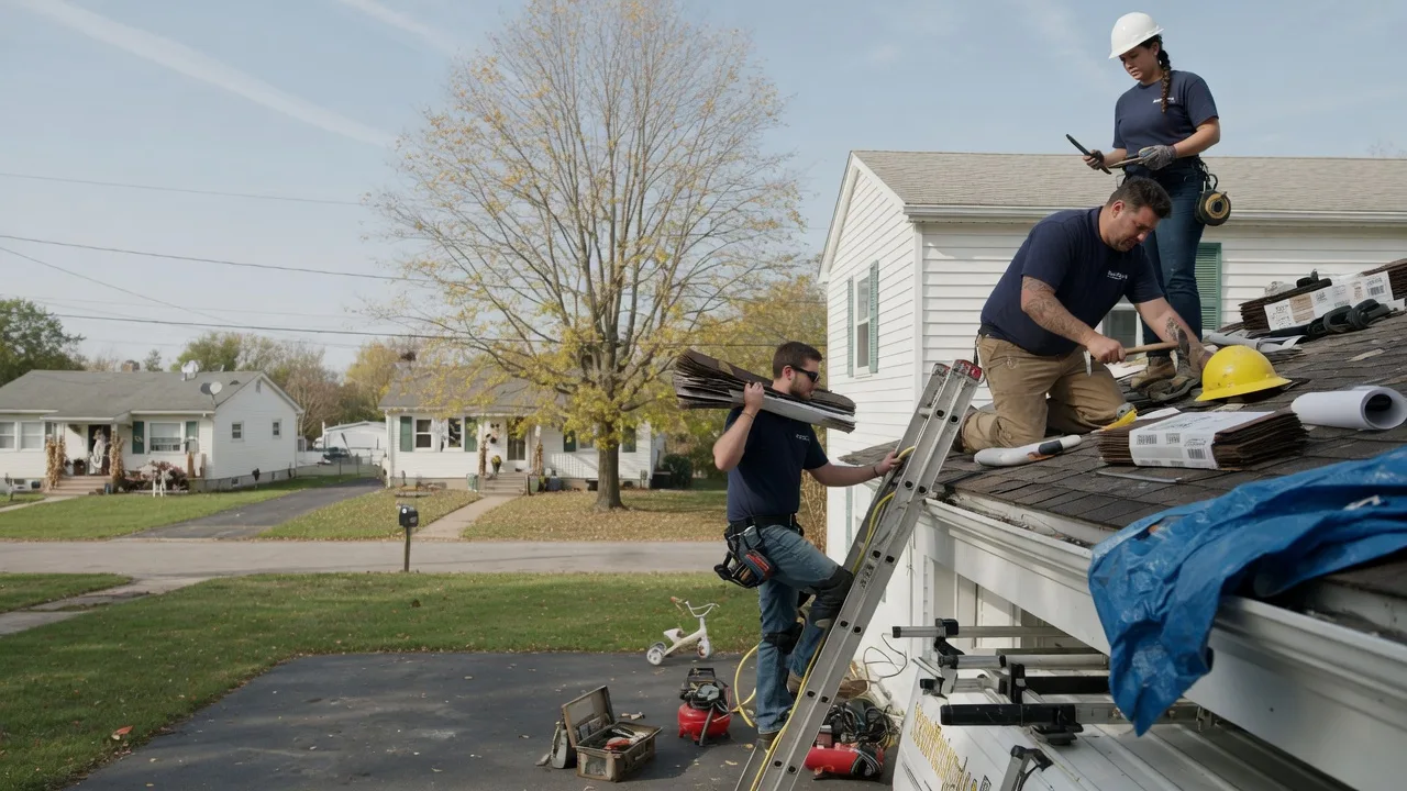 Local Roofing Contractors in Colchester, IL near me
